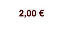 2,00 €